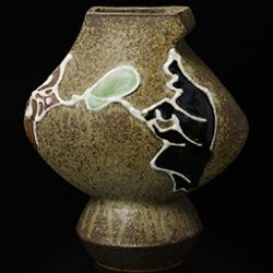 河井寛次郎 鶉斑文盃 | しぶや黒田陶苑