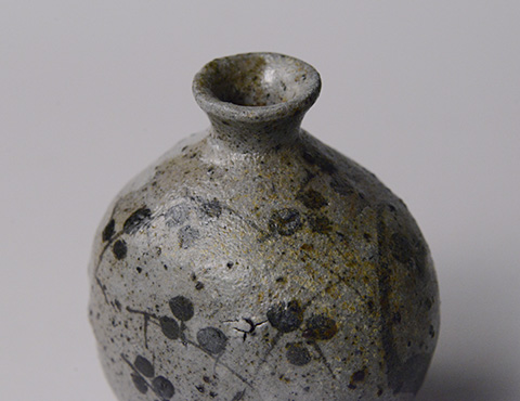 丸田宗彦 絵唐津扁壺徳利 | しぶや黒田陶苑