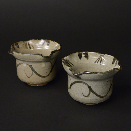 No.44 絵唐津向付揃 五 / A set of 5 dishes, E-karatsu | しぶや黒田陶苑