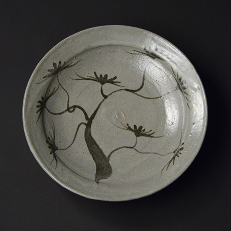 唐津焼 絵唐津草花画深皿五客揃 唐津焼 絵唐津草花画深皿五客揃