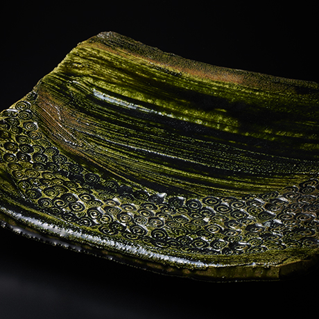 鈴木藏 織部大皿 | しぶや黒田陶苑