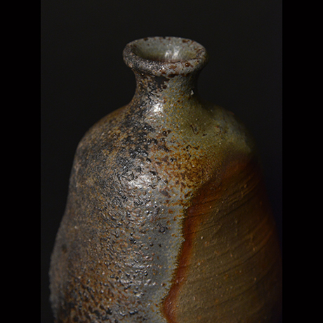 No.45 備前窯変徳利 / Tokkuri, Bizen yohen | しぶや黒田陶苑