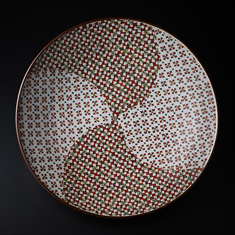 8. 富本憲吉 色絵鉢 / TOMIMOTO Kenkichi Bowl, Overglaze enamels