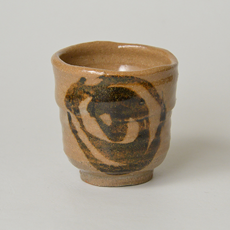 No.43 辻清明 絵唐津盃 / TSUJI Seimei Sake cup, E-karatsu | しぶや