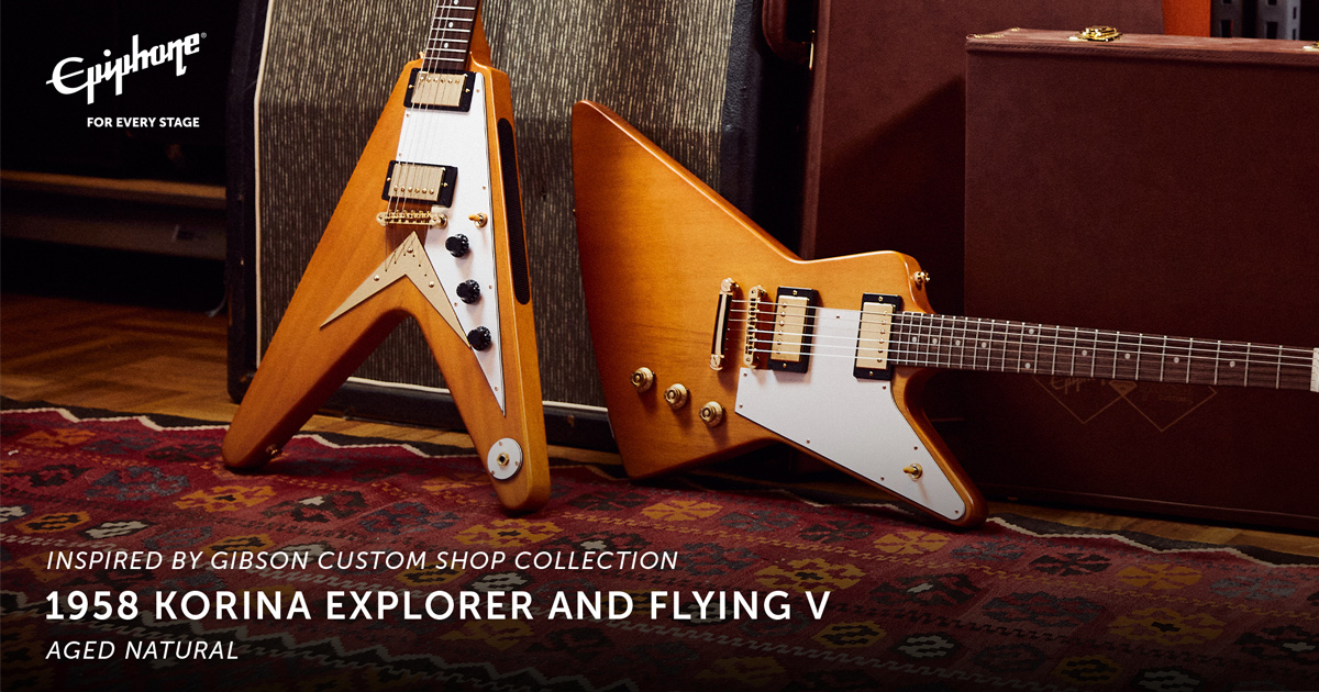 Epiphone Inspired By Gibson 1958 Korina EX / V | クロサワ楽器店