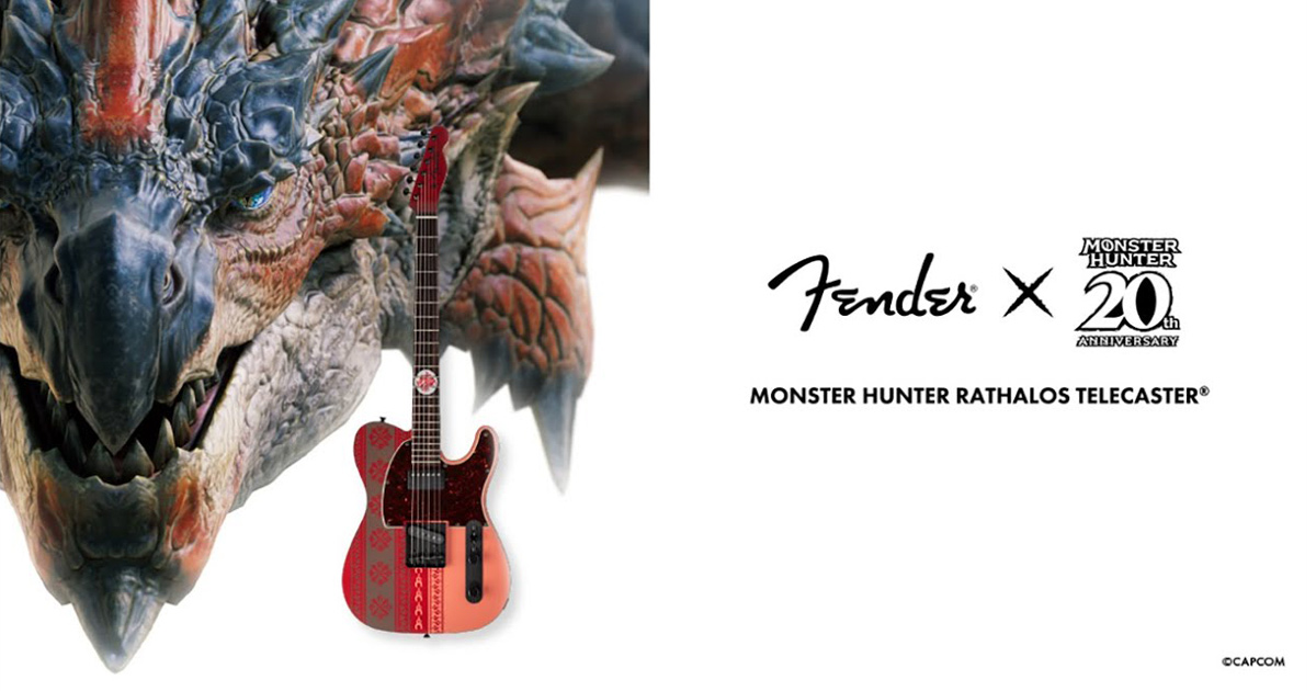 Fender Monster Hunter Rathalos Telecaster® ご予約受付中 | クロサワ