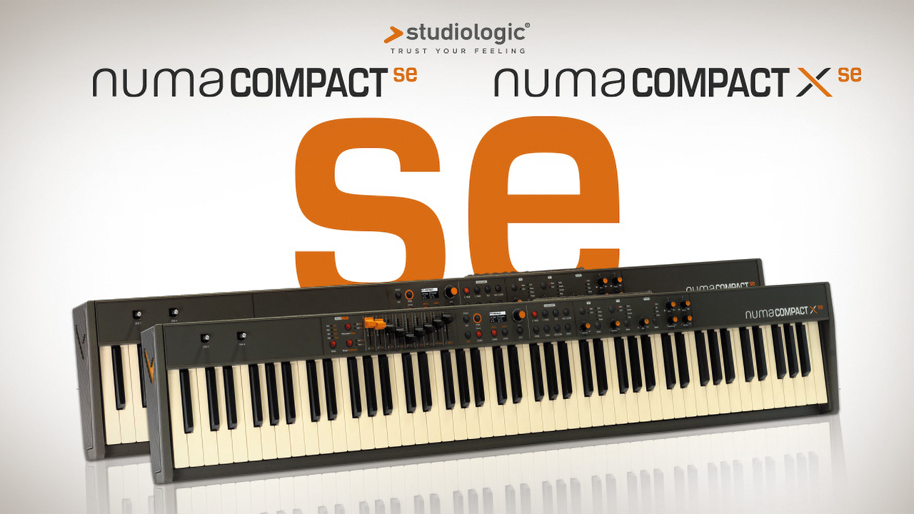 Studiologic ステージピアノ「Numa Compact SE/X SE」発売中