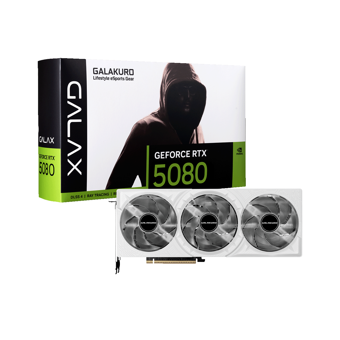 GK-RTX2080-E8GB/WHITE | 玄人志向 GALAKURO NVIDIA GEFORCE RTX 2080