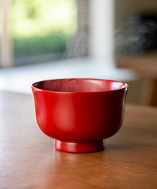 漆器椀 深朱 茅乃舎別誂え｜茅乃舎(かやのや)｜久原本家通販サイト（公式）