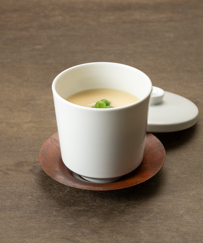 蓋付碗 白磁 茅乃舎別誂え｜茅乃舎(かやのや)｜久原本家通販サイト（公式）