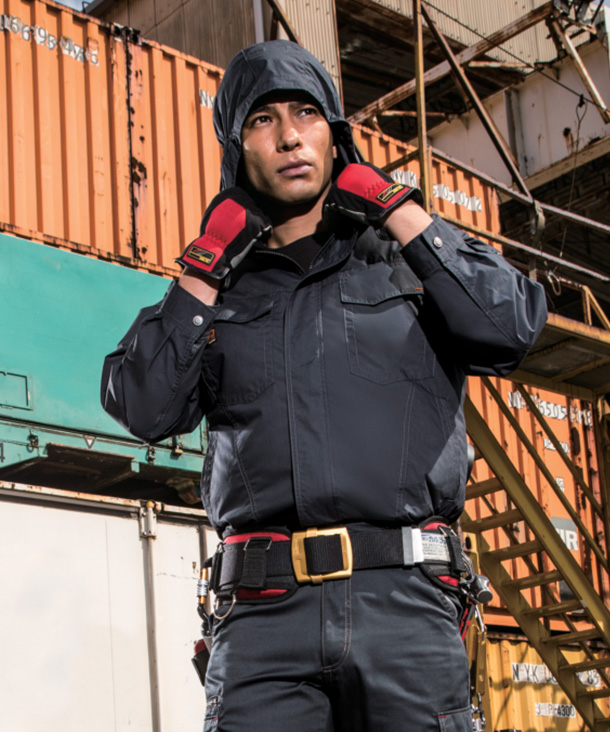 OUTLET】限定価格!!【SUN-S】 サンエス 空調風神服・空調服 フード付