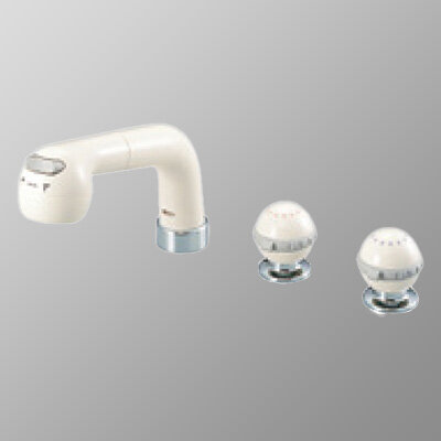 2ハンドル洗髪シャワー：M640U12｜洗面用水栓：台付洗髪2ハンドル