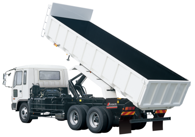 長尺深あおりダンプ | 製品情報 | 極東開発工業株式会社