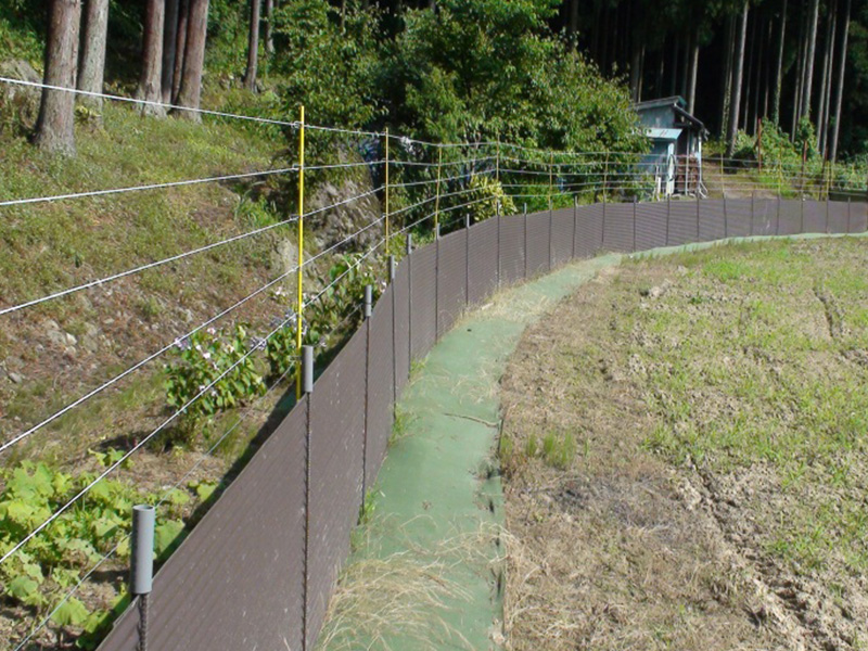 獣害フェンス - 協和テクノオリジナルフェンスの施工事例のご紹介
