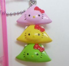 京都限定 伏見稲荷 キティ 根付け