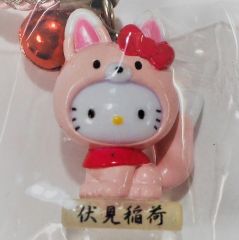 京都限定 舞妓 キティ 根付け