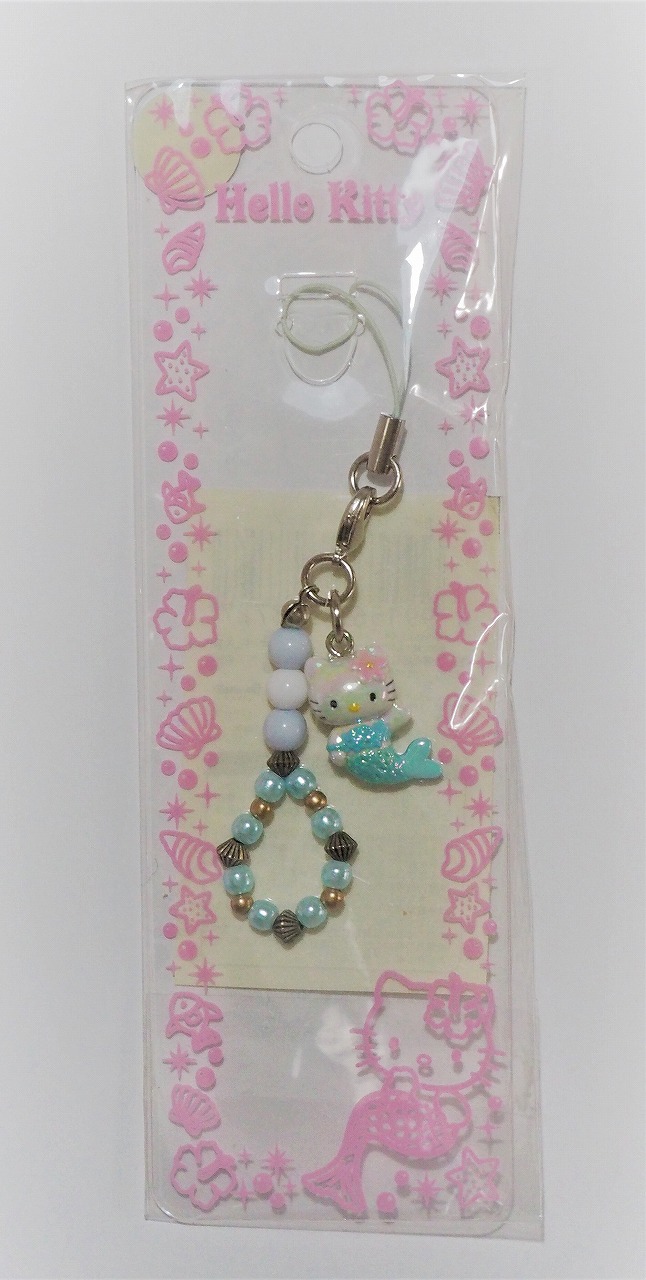 人魚 キティ ストラップ