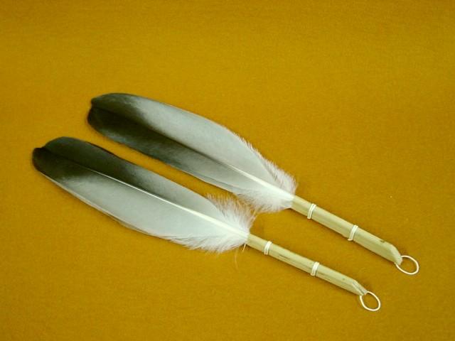 羽箒 玄鶴【一双】