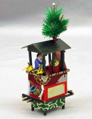 祇園祭 山 ミニチュア / 京人形 田中彌