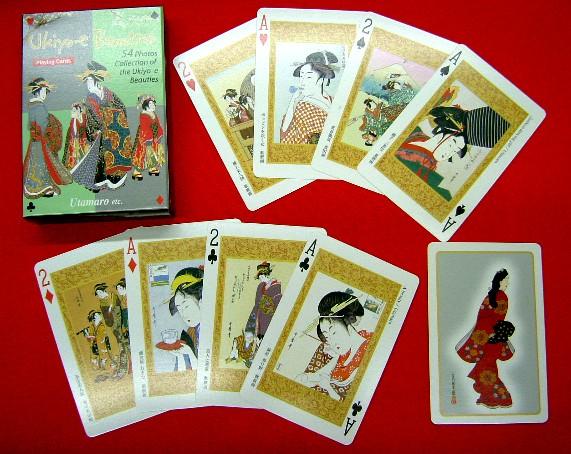 浮世絵 トランプ