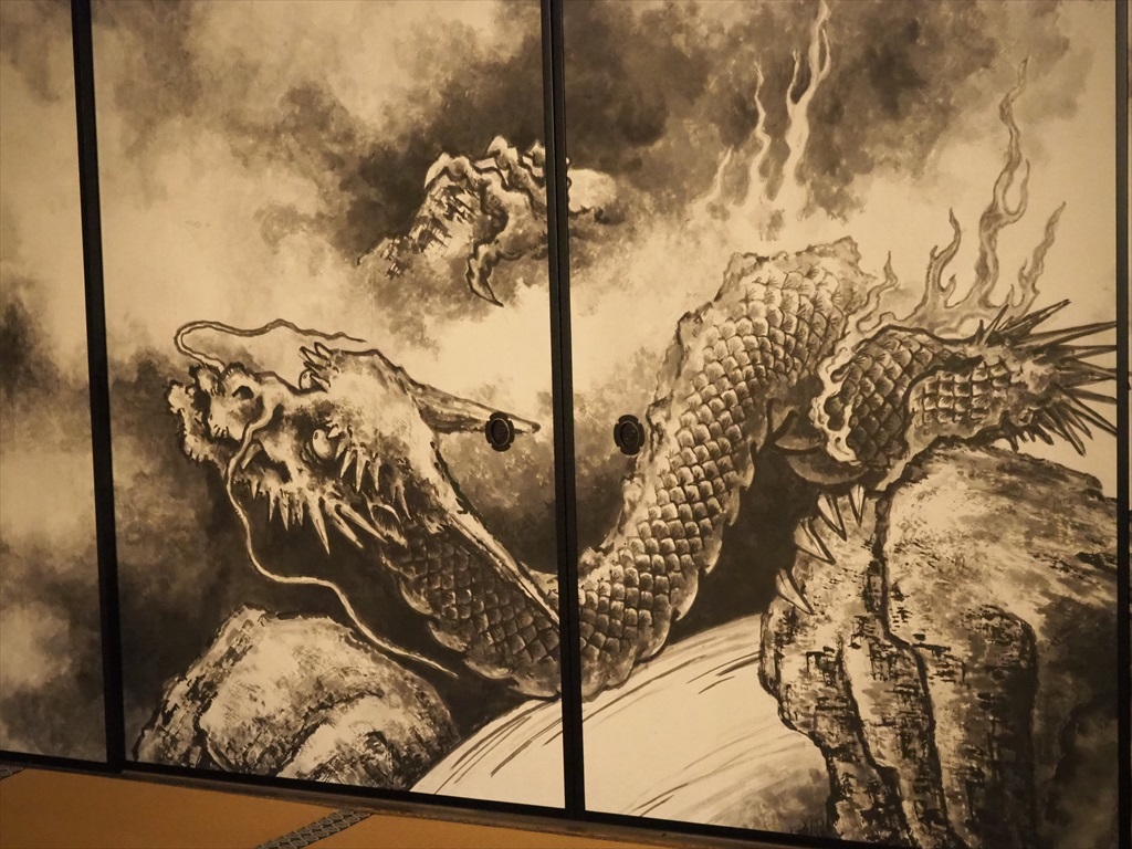 龍安寺 細川護熙氏の龍の襖絵が公開中 | 京都旅屋