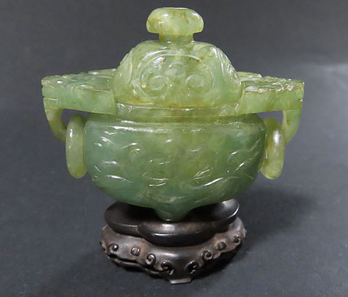翡翠 香炉 売却済 | 【骨董品買取】日本全国対応・老舗骨董店の古美術