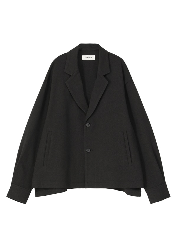 ZUCCa / S ウーリーストレッチツイル / ジャケット(M brown(04)): SALE