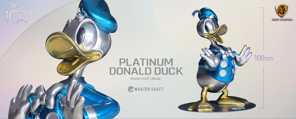 マスタークラフト等身大】『ディズニー100』ドナルドダック