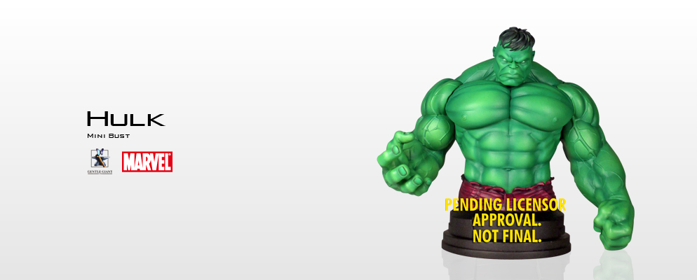 マーベル・ミニバスト】 『マーベル・コミック』 ハルク | 株式会社