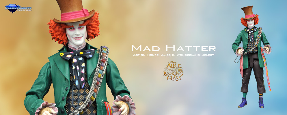 アリス・イン・ワンダーランド／時間の旅』アクションフィギュア