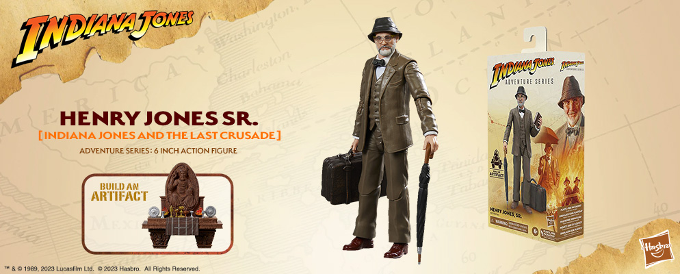 インディ・ジョーンズ』「アドベンチャーシリーズ」6インチ