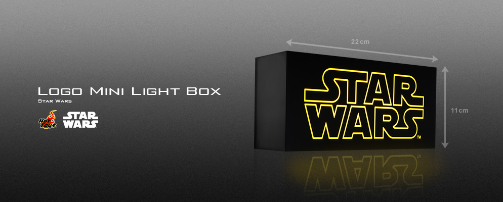 スター・ウォーズ』ロゴ・ミニライトボックス | 株式会社ホットトイズ