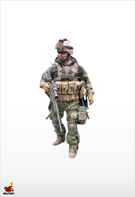 ホットトイズ・ミリタリー】1／6スケールフィギュア U.S.M.C. Sniper