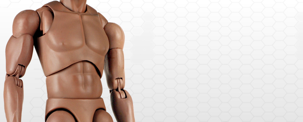 ホットトイズ・トゥルータイプ】1／6スケールフィギュア素体