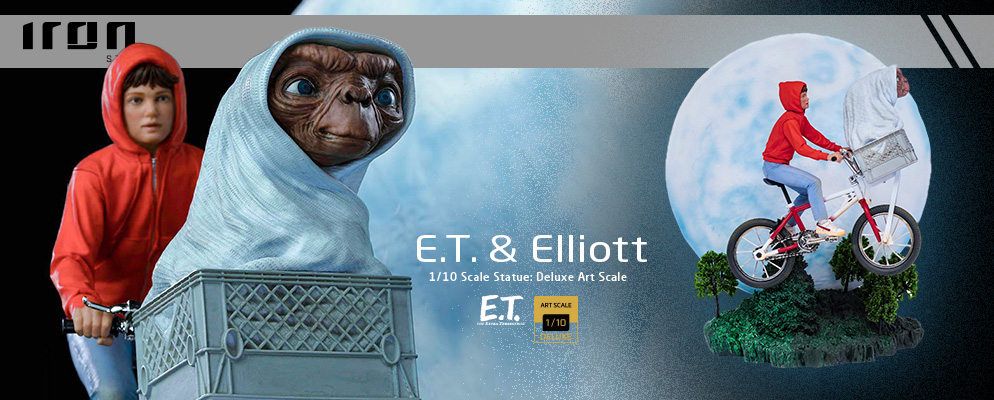 E.T.』【アイアン・スタジオ スタチュー】「デラックス・アート