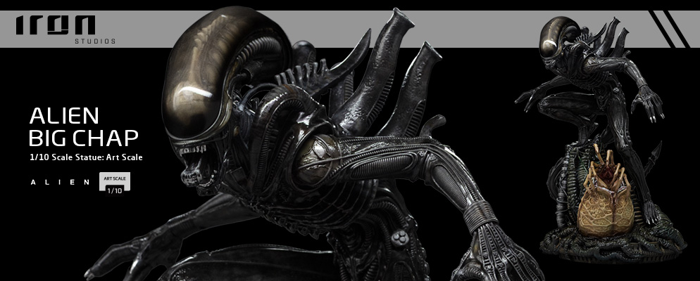 エイリアン』【アイアン・スタジオ スタチュー】「アートスケール」1