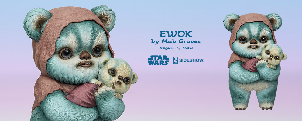 スター・ウォーズ』デザイナー・トイ【スタチュー】イウォーク by マブ