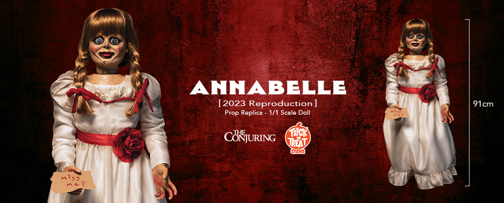 死霊館』「プロップ・レプリカ」1／1スケール・ドール アナベル