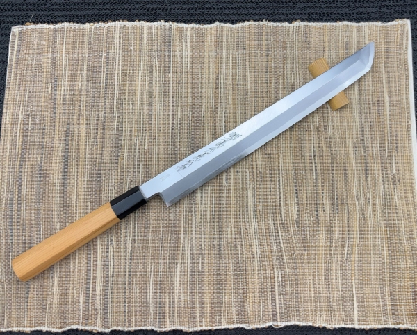 郷右馬允義弘 青波打 先丸蛸引270mm 一位八角柄/朴鞘付属