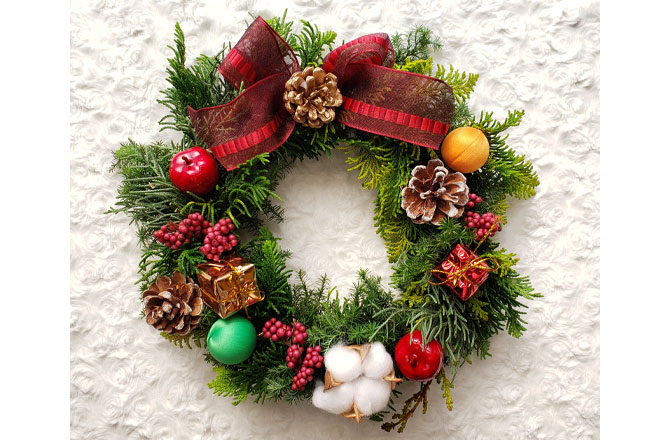 クリスマスリースづくり｜イベント紹介｜住宅展示場・モデルハウスの