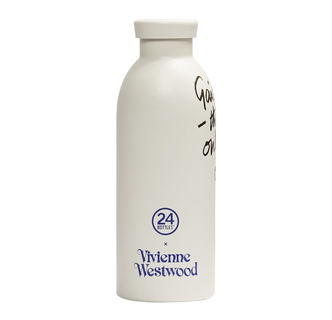 Sustainable Clima Bottle by Vivienne Westwood and 24Bottles