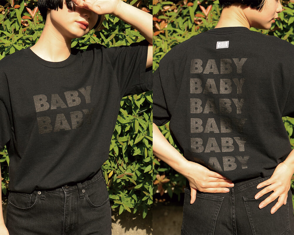 銀杏BOYZ × タンタンのBABY BABY Tシャツが6年ぶりに復刻。新色とロンT