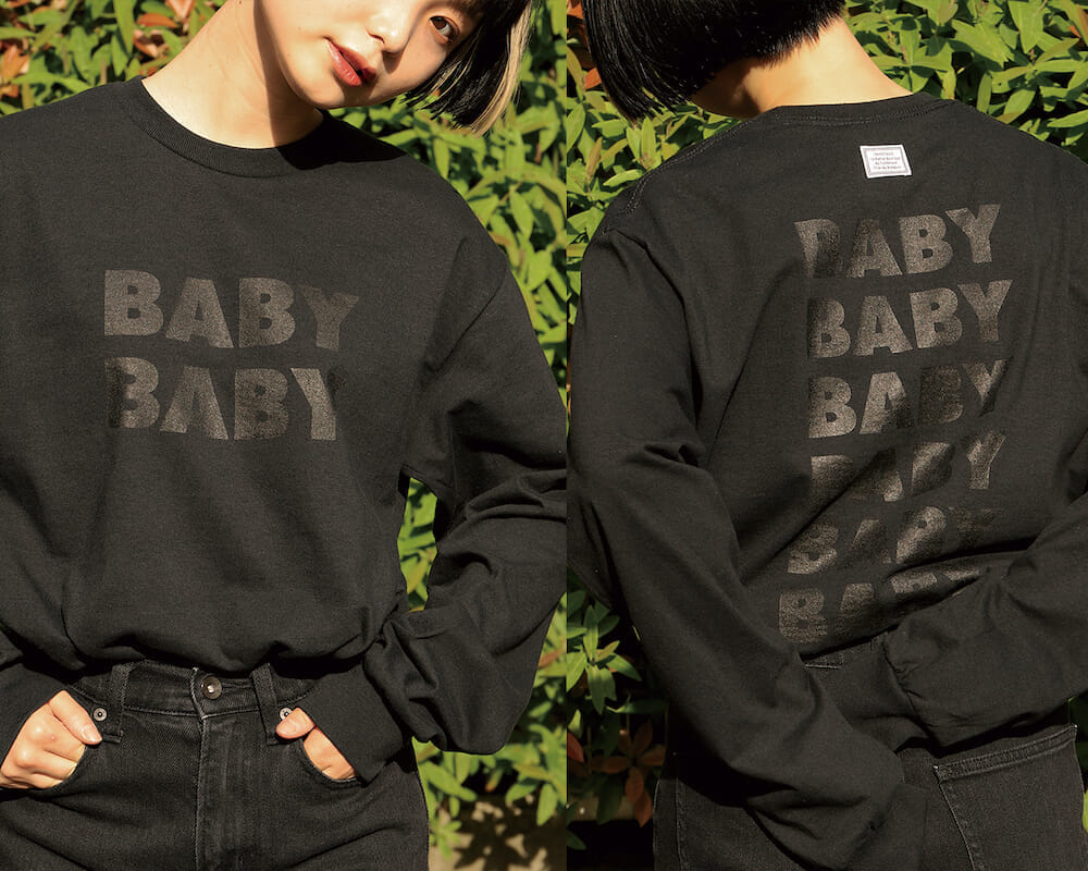 銀杏BOYZ × タンタンのBABY BABY Tシャツが6年ぶりに復刻。新色とロンT