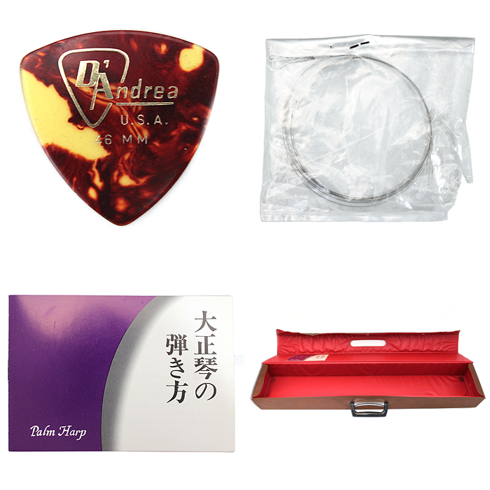 パームハープ(PALM HARP) 大正琴 特選metoro 和楽器 弦楽器 ケース付き