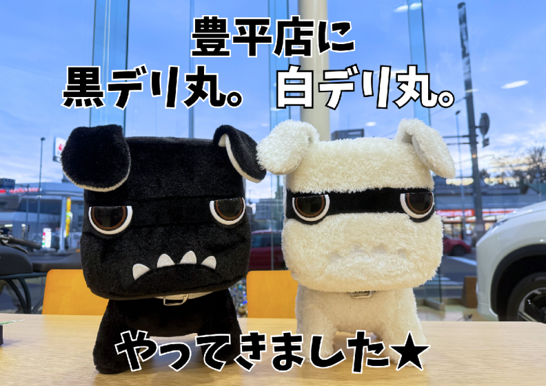 黒丸。】デリ丸｡に仲間が増えました【白丸。】 – 豊平店Blog – 北海道