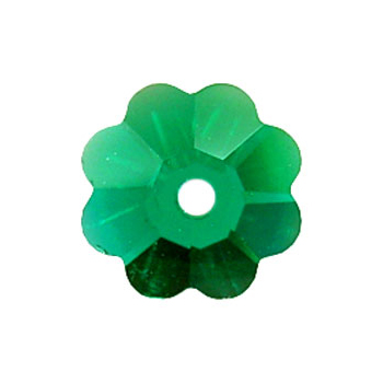 スワロフスキー＃3700 6mm エメラルド 【10ヶ入】 - ホルダーマート