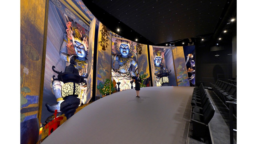 TOPPAN、世界文化遺産 金峯山寺の秘仏を超高解像度16KでVR化 | TOPPAN