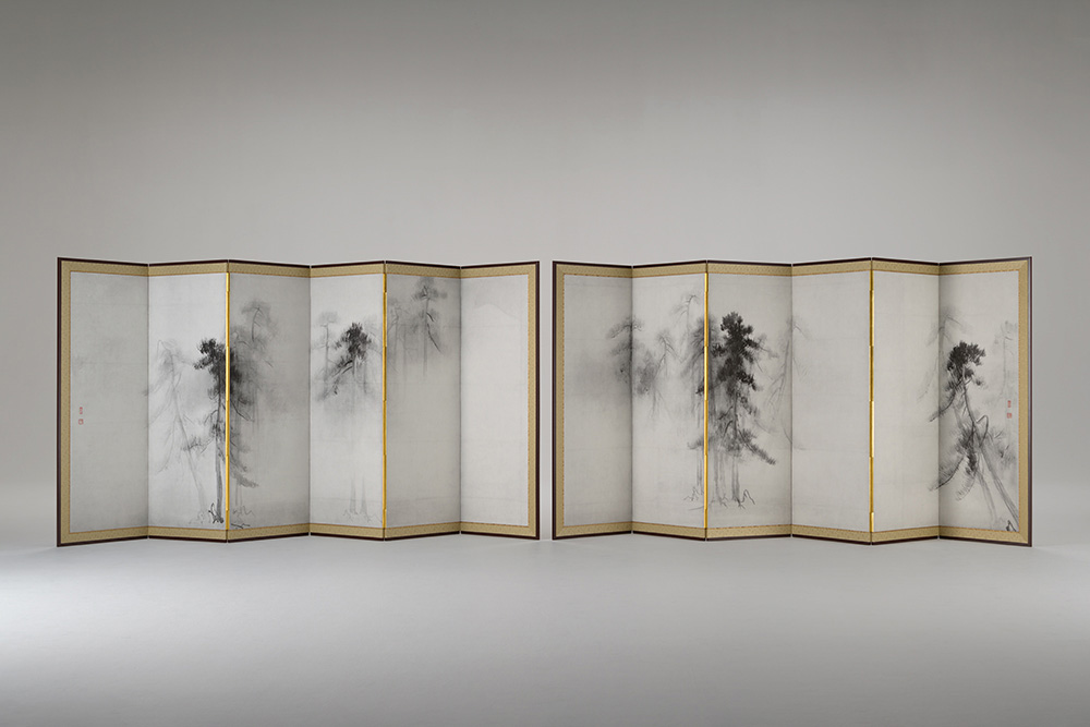 凸版印刷、国宝「松林図屛風」の高品位複製を開発 | 凸版印刷