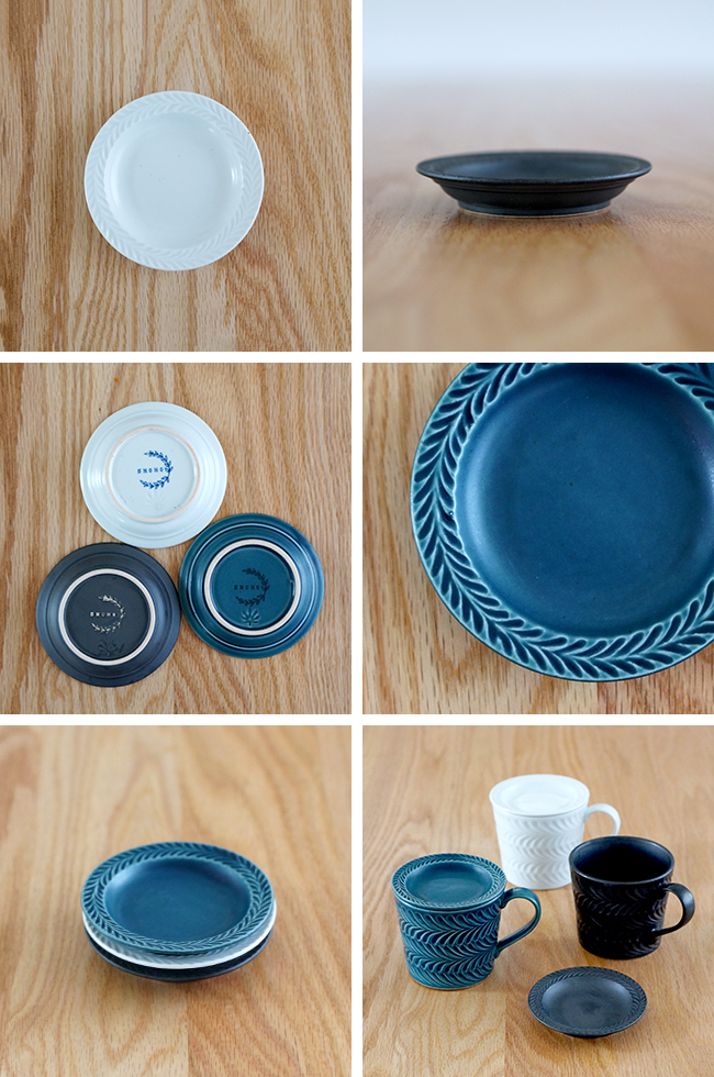 ローズマリープレート（S）（4色）［翔芳窯］ 藍土な休日