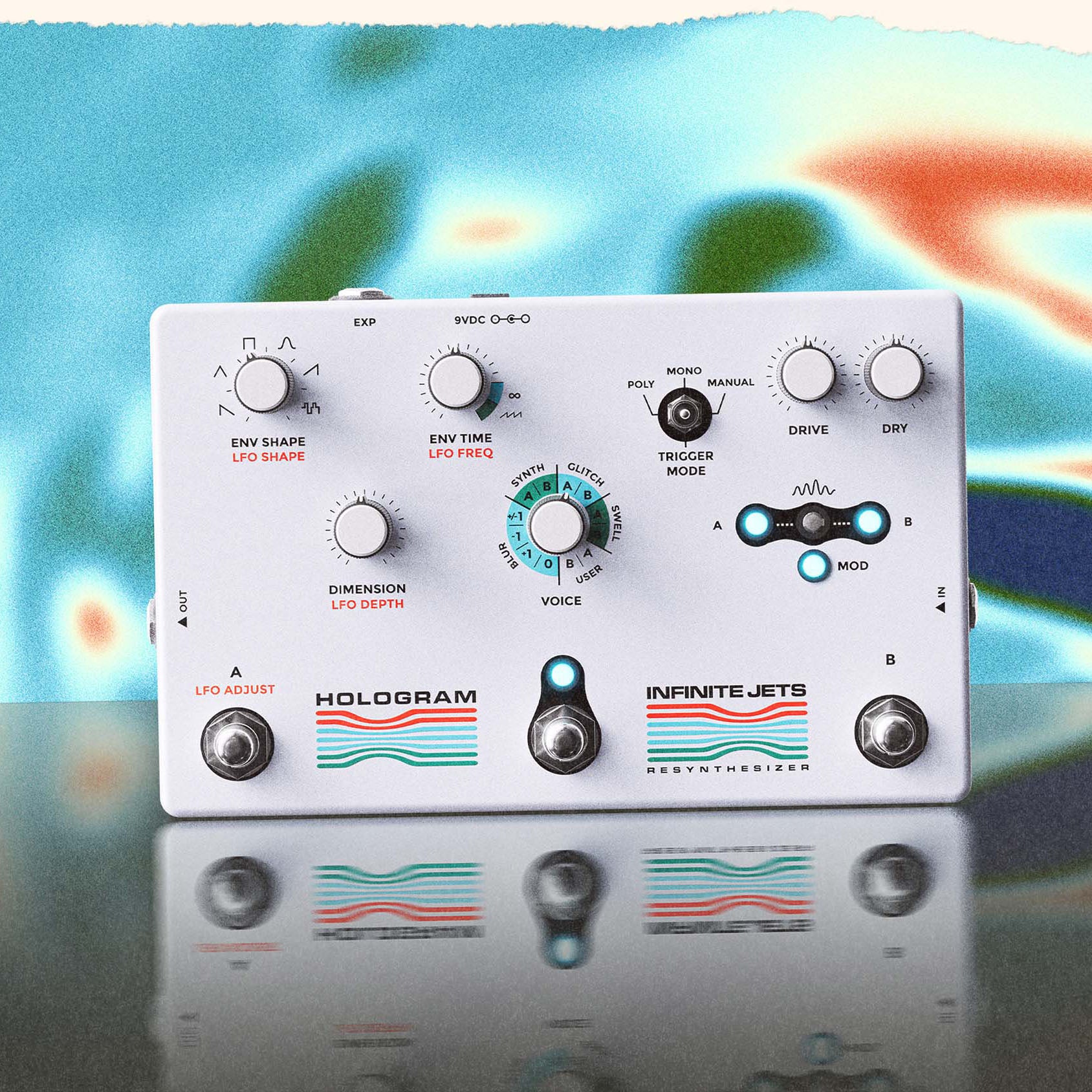 Infinite Jets | Multi-Voice Synth & Glitch Pedal – Hologram